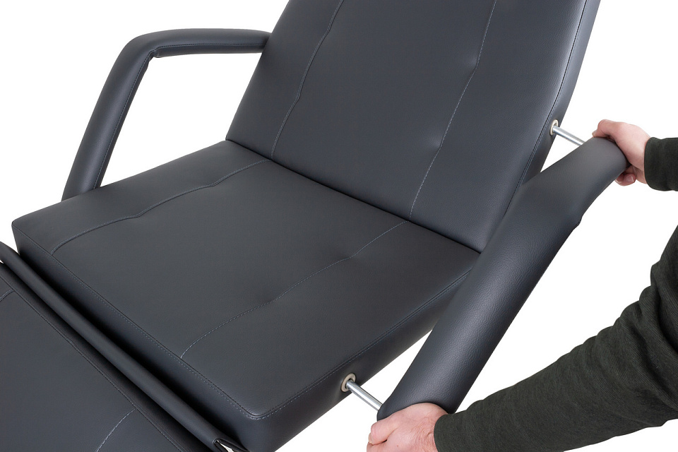 Кресла и кушетки косметологические: Кресло Комфорт (с отверстием для лица, ECO 261) за 900 руб. Фото 8
