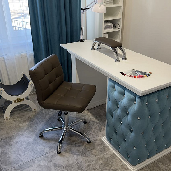 Стулья для маникюра: Канто для маникюра (VLK 700, квадраты, хром) за 465 руб. Фото 7