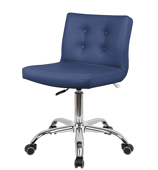 Стулья для маникюра: Канто для маникюра (ECO PE 402, с пуговицами, хром) за