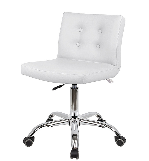 Стулья для маникюра: Канто для маникюра (VLK 100, с пуговицами, хром) за