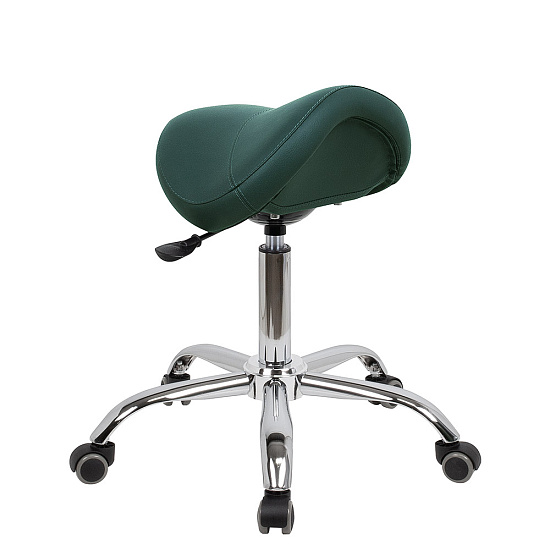 Стулья для маникюра: Стул седло BALANSE для маникюра (MADRAS 06, хром) за