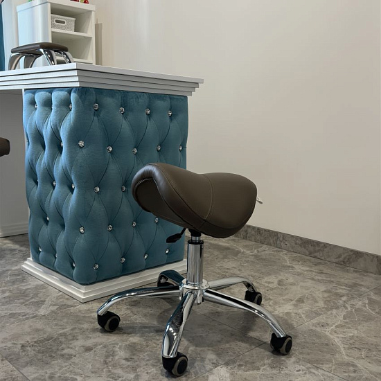 Стулья косметолога: Стул седло BALANCE для косметолога (ECO PE 402, хром) за 380 руб. Фото 6