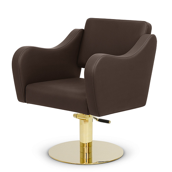 Парикмахерские кресла: RIVO (VLK 501, на диске плоском, золото) за