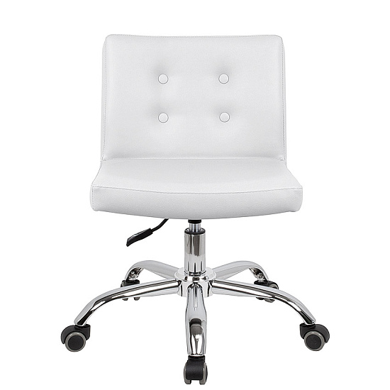 Стулья мастера педикюра: Канто для педикюра на супернизком подъёмнике (VLK 100, с пуговицами, хром) за 515 руб. Фото 2