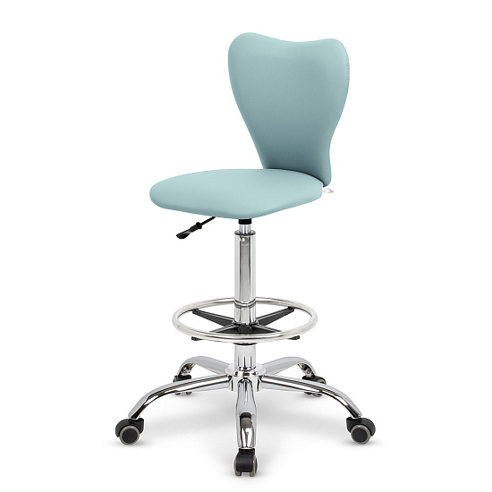 Стулья для парикмахера: Перфекто для парикмахера с кругом под ноги (UNICO) за