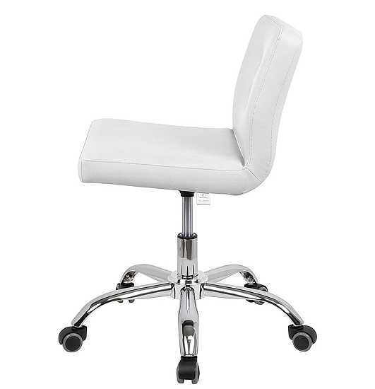 Стулья мастера педикюра: Канто для педикюра на супернизком подъёмнике (VLK 100, с пуговицами, хром) за 515 руб. Фото 4