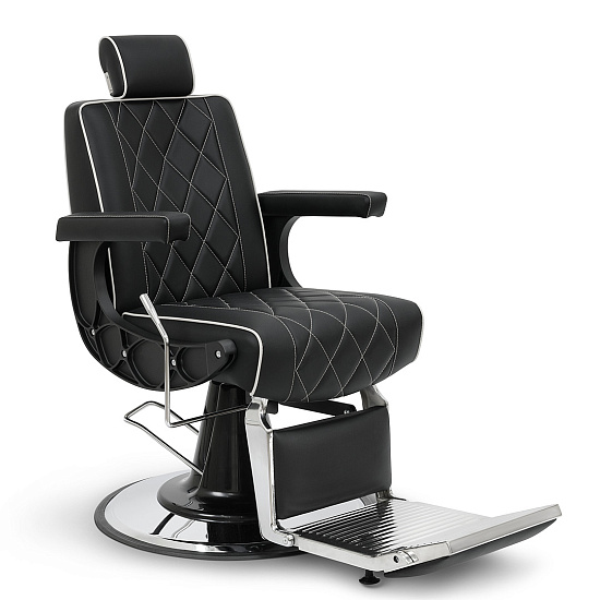 Кресла для барбершопа: Монреаль (UNICO BLACK exclusive) за