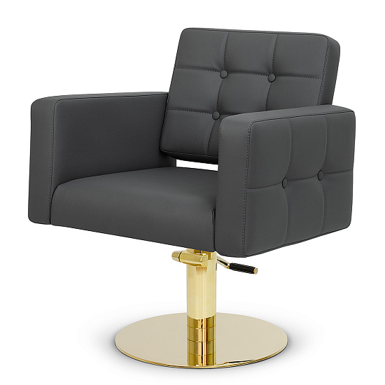 Парикмахерские кресла: PORTO PRO (VLK 700, на диске плоском, золото) за