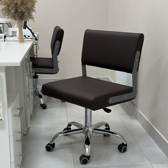 Стулья косметолога: Венто для косметолога (VLK 700, хром) за 405 руб. Фото 4
