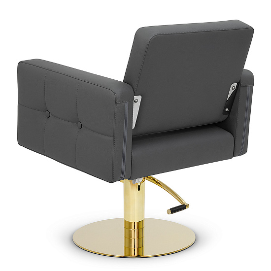 Парикмахерские кресла: PORTO PRO (VLK 600, на диске плоском, золото) за 1140 руб. Фото 4