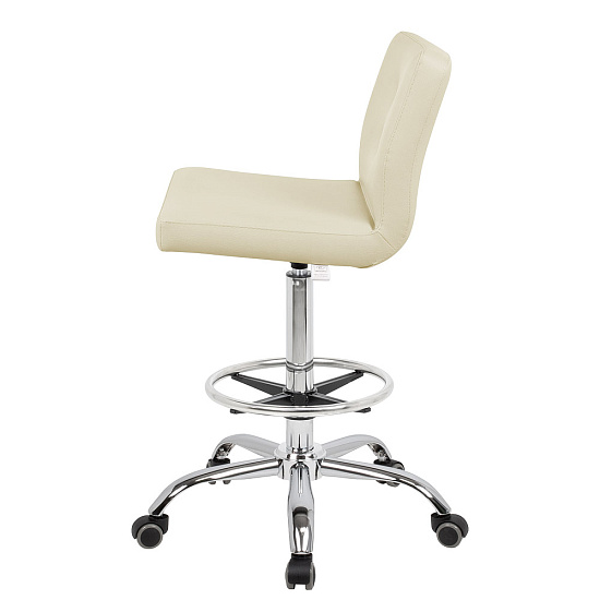 Стулья для парикмахера: Канто для парикмахера с кругом под ноги (VLK 261, с пуговицами) за 555 руб. Фото 3