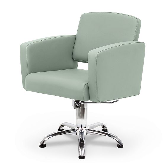 Парикмахерское кресло Модена UNICO CLOUD — хромированное пятилучие