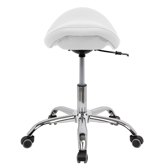 Стулья мастера педикюра: Стул седло BALANCE для педикюра низкий (ECO PE 100, хром) за 430 руб. Фото 4