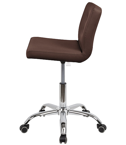 Стулья косметолога: Канто для косметолога (VLK 501, с пуговицами, хром) за 465 руб. Фото 4