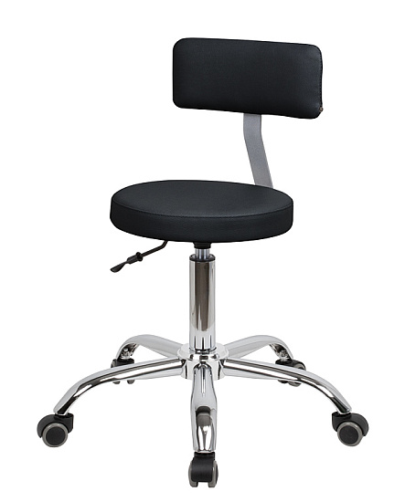 Стулья косметолога: Топ со спинкой для косметолога (VLK 600, хром) за