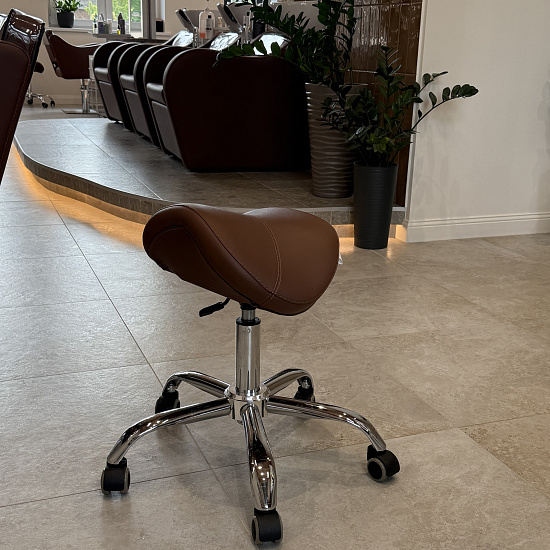 Стулья косметолога: Стул седло BALANCE для косметолога (VLK 100, хром) за 430 руб. Фото 6