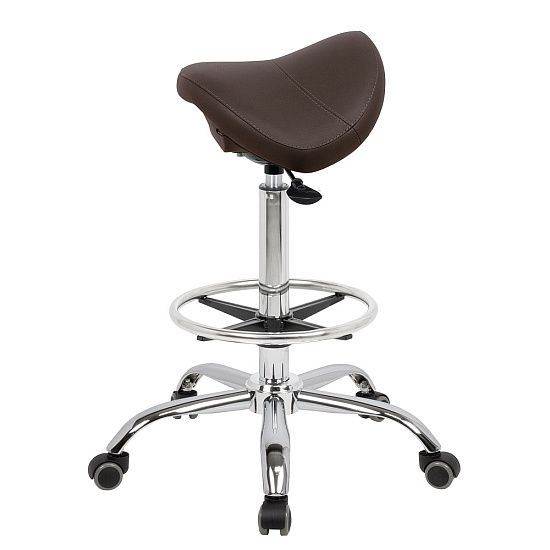 Стулья для парикмахера: Стул седло BALANCE для парикмахера с кругом под ноги (VLK 501) за 470 руб. Фото 3