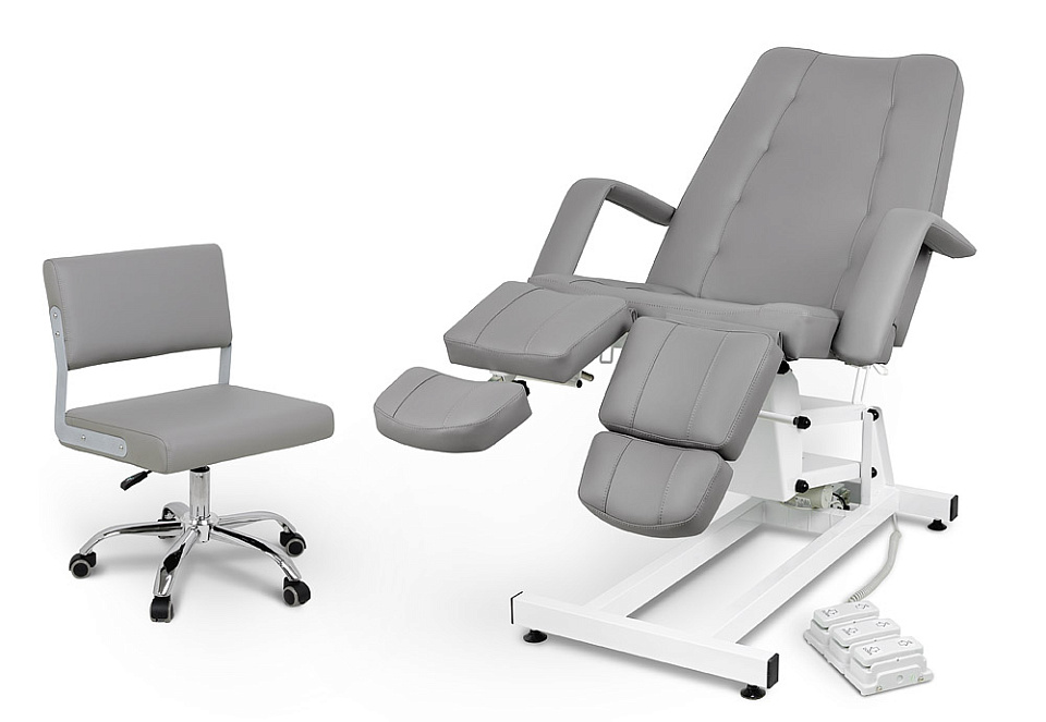 Педикюрные кресла: Подо 3 Электро (на электроприводе, 3 мотора, UNICO CREAM) за 4990 руб. Фото 20