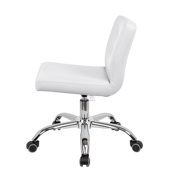 Стулья мастера педикюра: Канто для педикюра на супернизком подъёмнике (VLK 100, с пуговицами, хром) за 515 руб. Фото 3