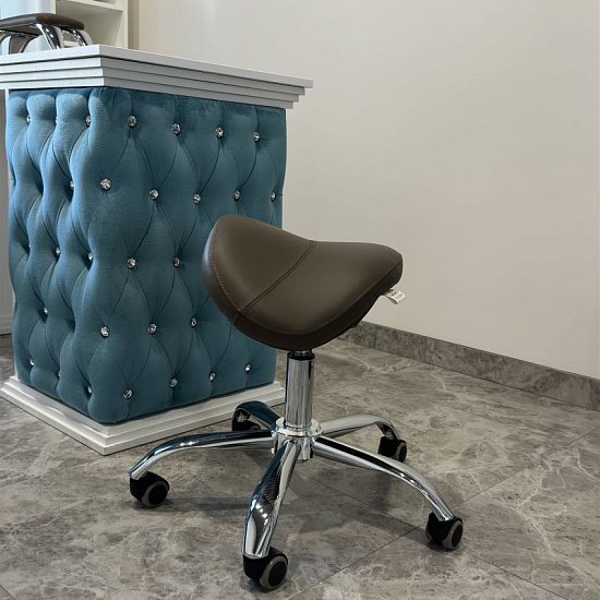 Стулья косметолога: Стул седло BALANCE для косметолога (VLK 600, хром) за 380 руб. Фото 5