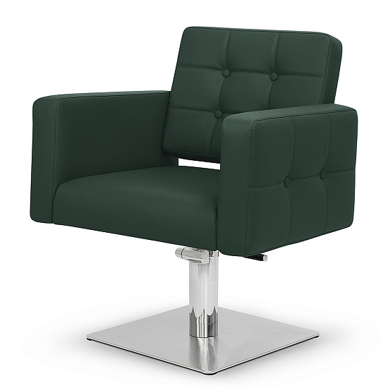 Парикмахерские кресла: PORTO PRO (MADRAS 06, на квадрате плоском) за