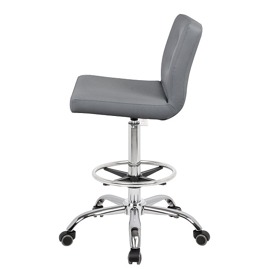 Стулья для парикмахера: Канто для парикмахера с кругом под ноги (VLK 725, с пуговицами) за 555 руб. Фото 3