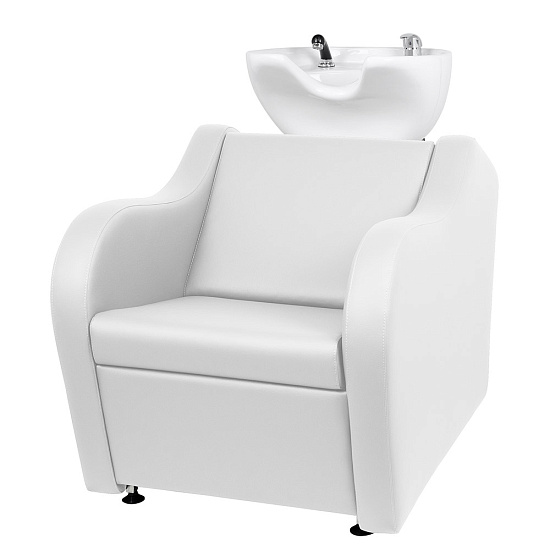 Мойки парикмахерские: Лугано (Есо PE 100, 0356 белая) за 1780 руб. Фото 2