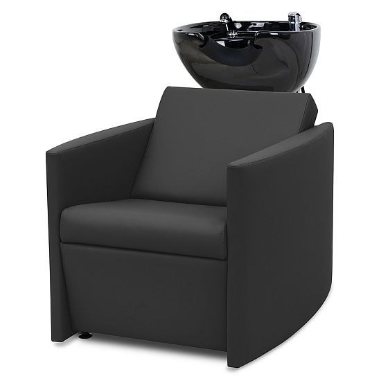 Мойка парикмахерская Больсена (обивка UNICO BLACK, 0356 черная)