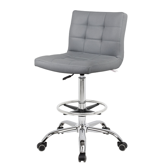 Стулья для парикмахера: Канто для парикмахера с кругом под ноги (VLK 725, квадраты) за