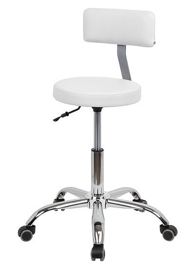 Стулья косметолога: Топ со спинкой для косметолога (VLK 100, хром) за 320 руб. Фото 2