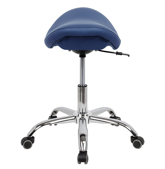 Стулья мастера педикюра: Стул седло BALANCE для педикюра низкий (ECO PE 402, хром) за 380 руб. Фото 4