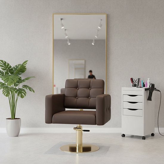 Парикмахерские кресла: PORTO PRO (VLK 100, на диске плоском, золото) за 1190 руб. Фото 6