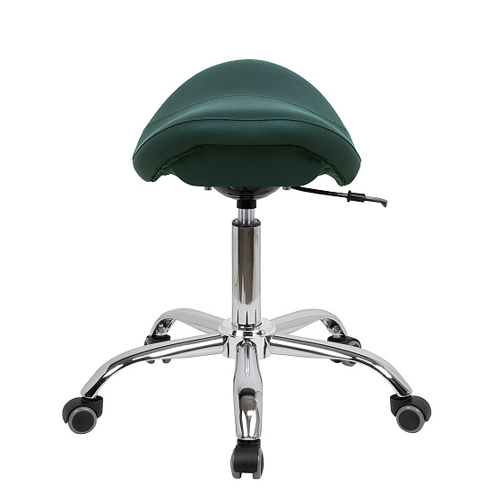 Стулья косметолога: Стул седло BALANCE для косметолога (MADRAS 06, хром) за 380 руб. Фото 2