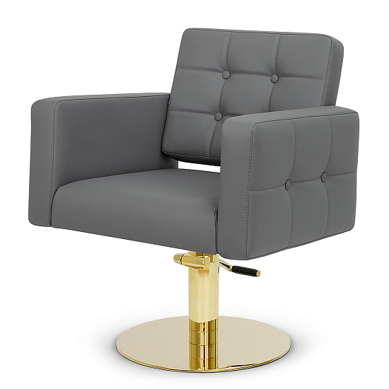 Парикмахерские кресла: PORTO PRO (VLK 725, на диске плоском, золото) за