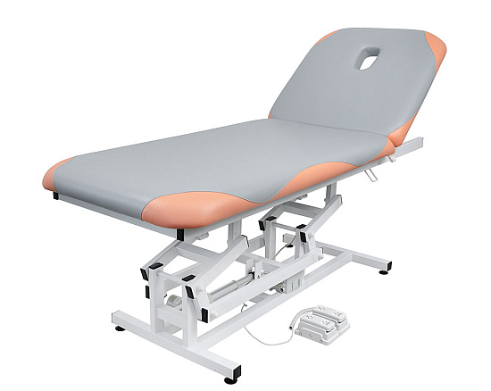 Массажные столы: Стол массажный КВ02-12 (UNICO GREY, волны) за