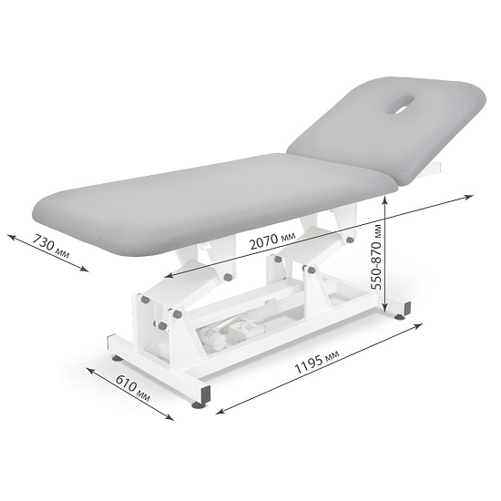 Массажные столы: HARMONY Стол массажный (UNICO INFINITY, электропривод, 2 мотора) за 2890 руб. Фото 6