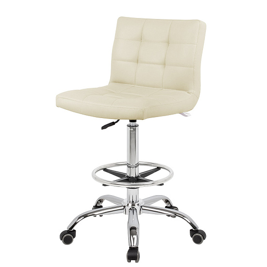 Стулья для парикмахера: Канто для парикмахера с кругом под ноги (VLK 261, квадраты) за