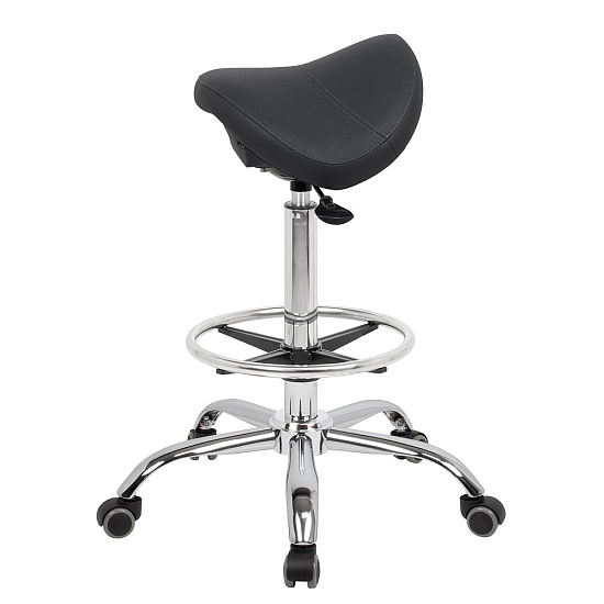 Стулья для парикмахера: Стул седло BALANCE для парикмахера (VLK 600, с кругом под ноги) за 470 руб. Фото 2