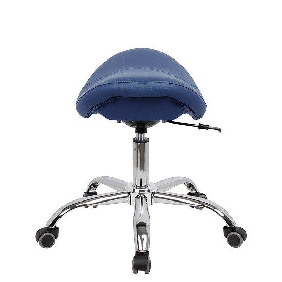 Стулья мастера педикюра: Стул седло BALANCE для педикюра низкий (ECO PE 402, хром) за 380 руб. Фото 3