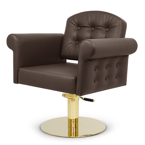Парикмахерские кресла: Верона (на диске плоском, золото) за