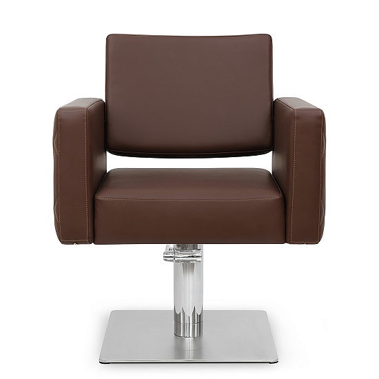 Парикмахерское кресло Квадро (обивка UNICO GREY, на квадрате плоском) 1740 руб. Фото 2