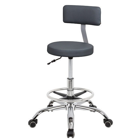 Стулья косметолога: Топ со спинкой для косметолога с кругом под ноги (VLK 700) за 330 руб. Фото 2