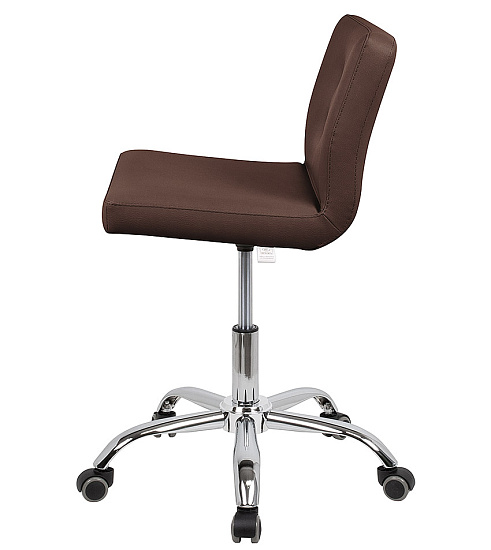 Стулья мастера педикюра: Канто для педикюра на низком подъёмнике (VLK 501, с пуговицами, хром) за 465 руб. Фото 5