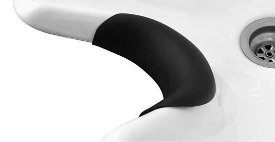 Парикмахерские аксессуары: Воротник силиконовый на присосках BC-021 для парикмахерской мойки за 45 руб. Фото 6