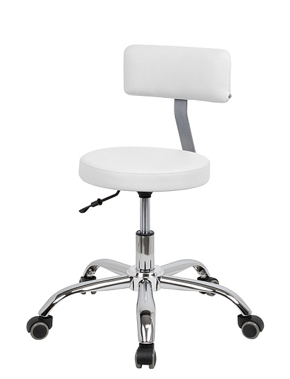 Стулья мастера педикюра: Топ со спинкой для педикюра на супернизком подъемнике (VLK 100, хром) за 320 руб. Фото 2