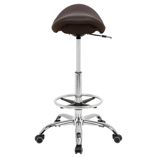 Стулья для парикмахера: Стул седло BALANCE для парикмахера с кругом под ноги (VLK 501) за 470 руб. Фото 4