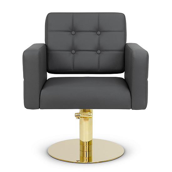 Парикмахерские кресла: PORTO PRO (VLK 501, на диске плоском, золото) за 1140 руб. Фото 2