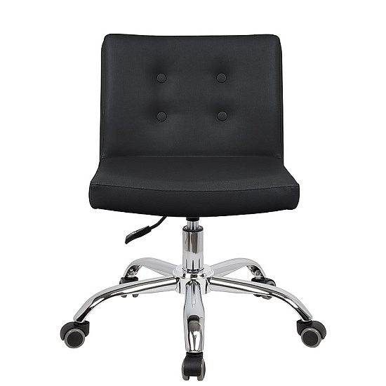 Стулья мастера педикюра: Канто для педикюра на супернизком подъёмнике (VLK 600, с пуговицами, хром) за 465 руб. Фото 2