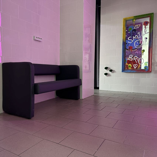 Диваны в салон красоты: Диван для зоны ожидания Эко (Eco PE 700) за 540 руб. Фото 4