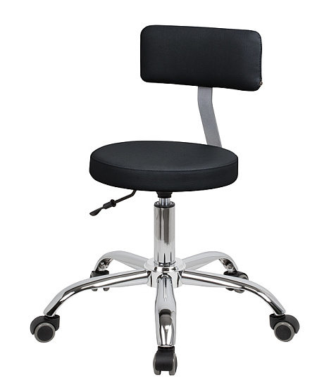 Стулья мастера педикюра: Топ со спинкой для педикюра на низком подъемнике (VLK 600, хром) за